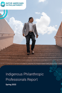 Indigenous Philanthropic Professionals Report Cover