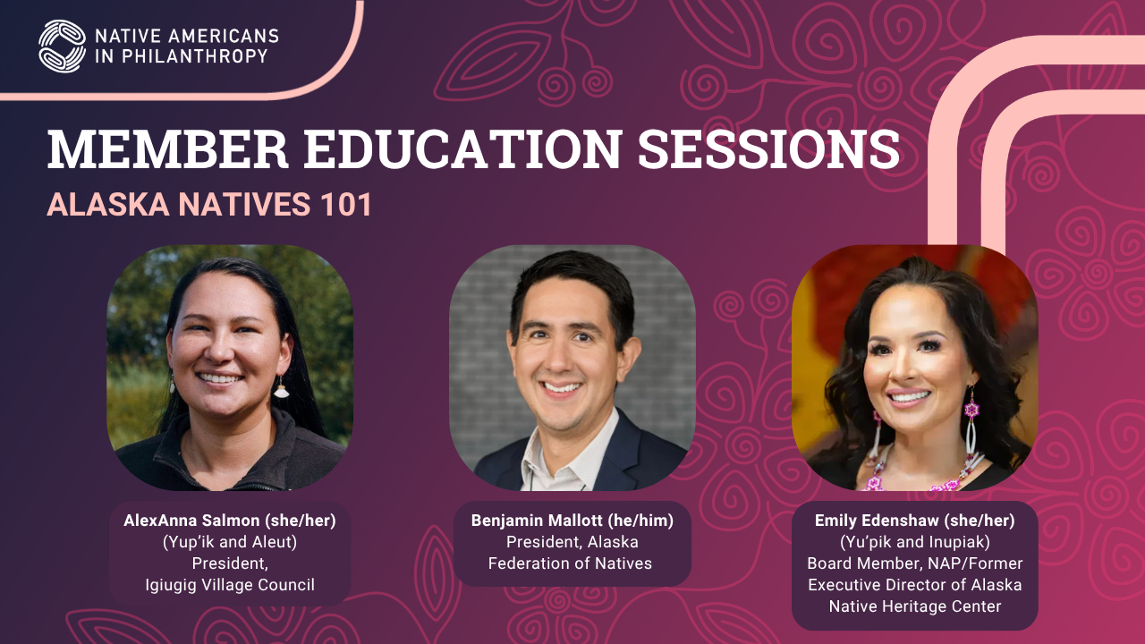 Member Education Sessions: Alaska Natives 101 thumbnail
