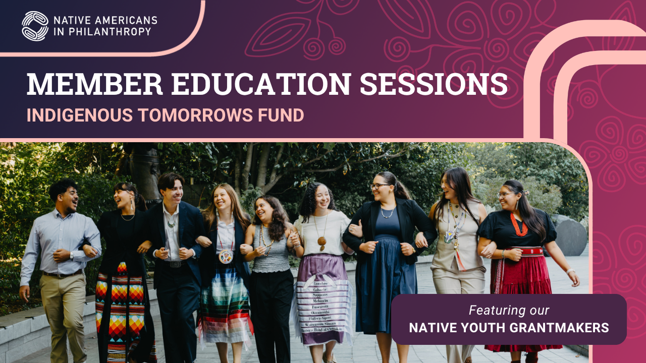 Member Education Session: Indigenous Tomorrows Fund thumbnail