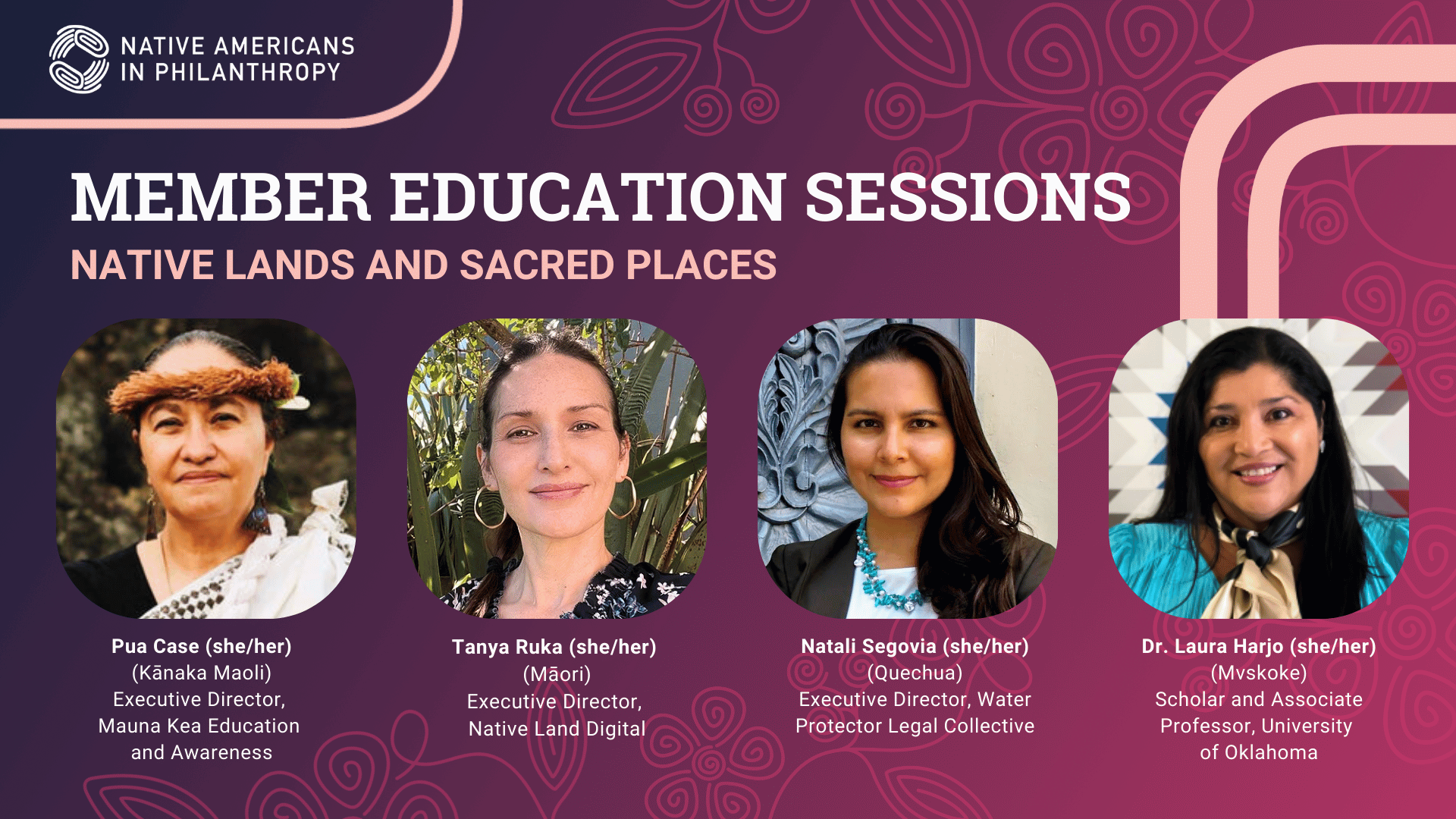 Member Education Sessions: Native Lands and Sacred Places thumbnail